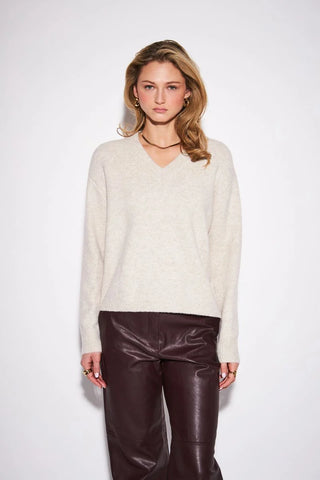 John + Jenn Charlie Sweater | Oat