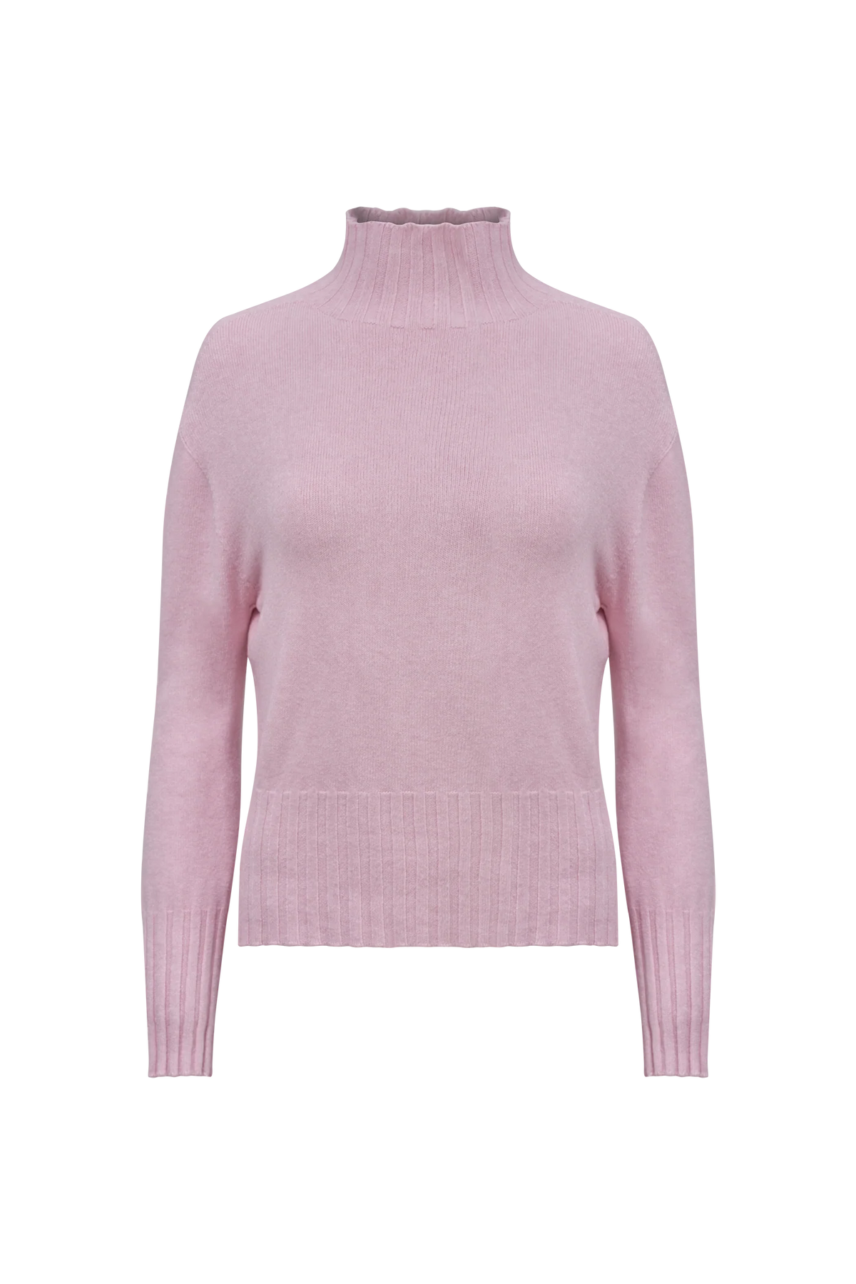 Astrid Knit Sweater | Pink + Wine