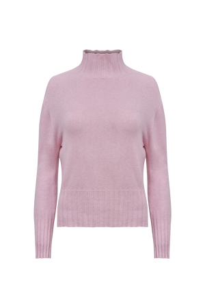 Astrid Knit Sweater | Pink + Wine