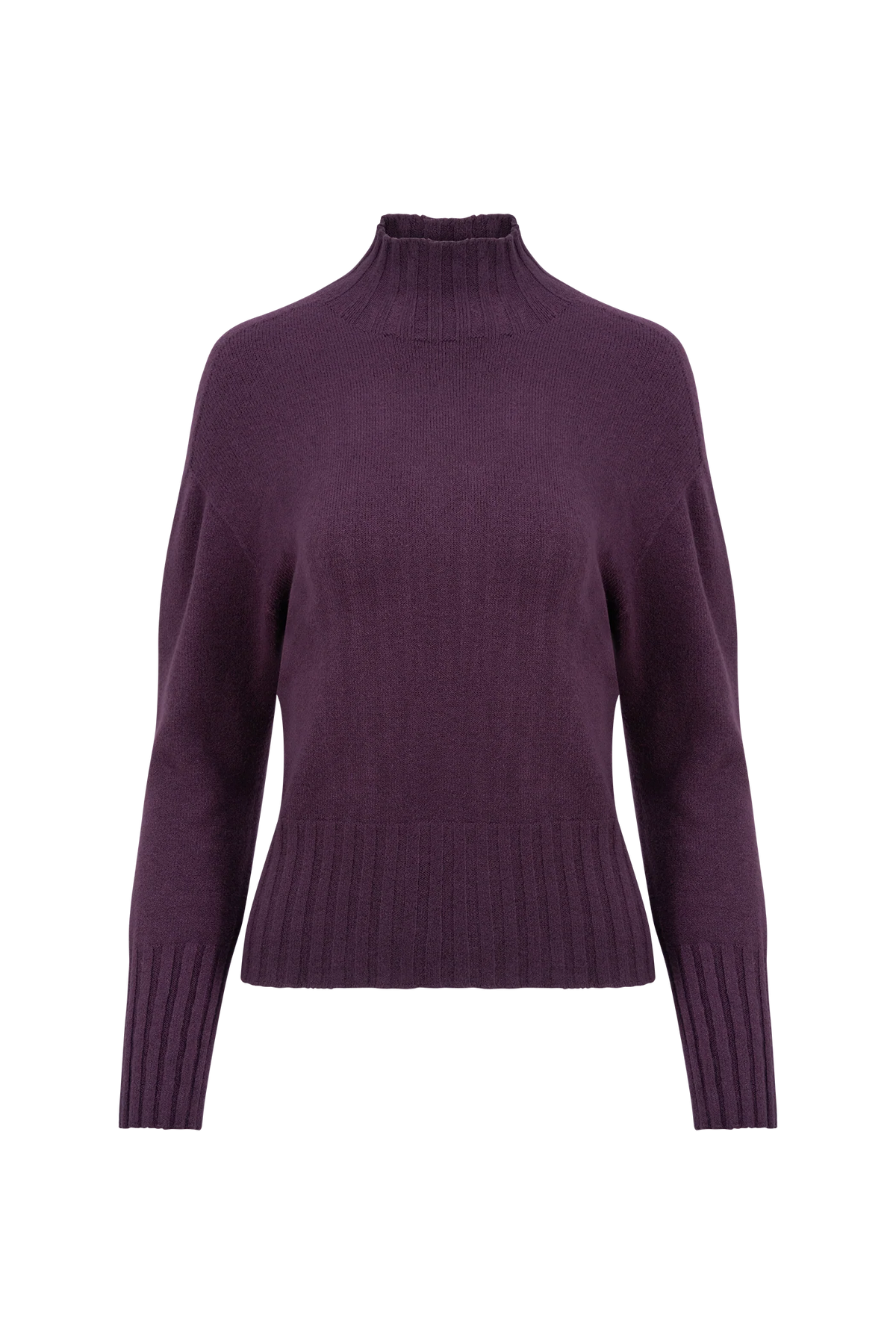 Astrid Knit Sweater | Pink + Wine