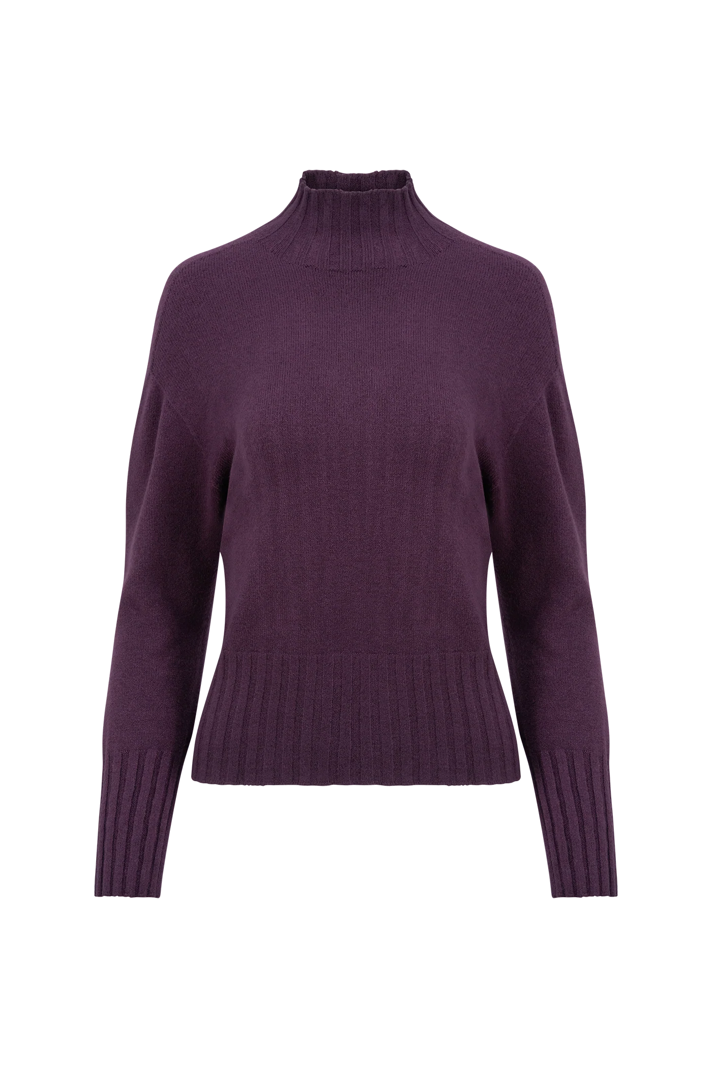 Astrid Knit Sweater | Pink + Wine