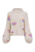 Astrid Heart Knit Sweater | Cream + Black