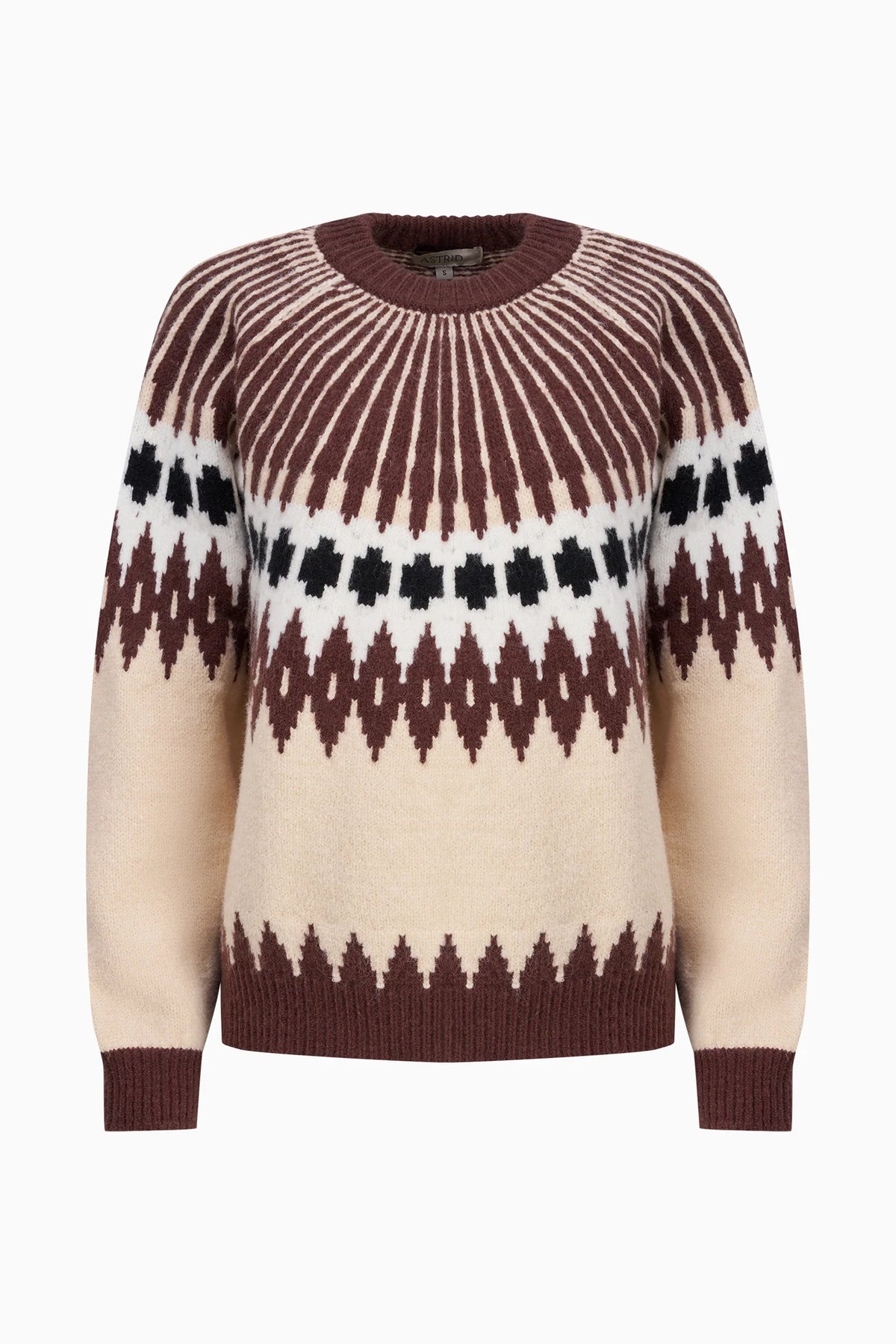 Astrid Knit Sweater | Brown