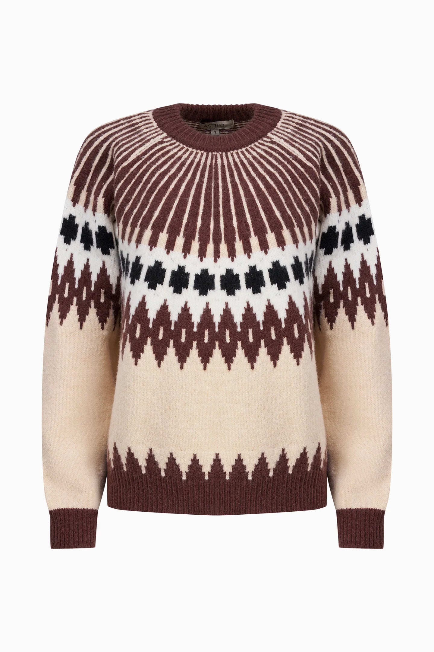 Astrid Knit Sweater | Brown