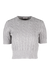 Astrid Knit Sweater | Black + Grey