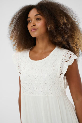 Cream Zita Dress | Snow White