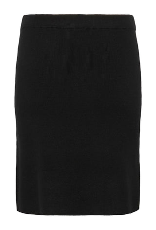 Cream Dela Skirt | Black + Cobblestone Melange