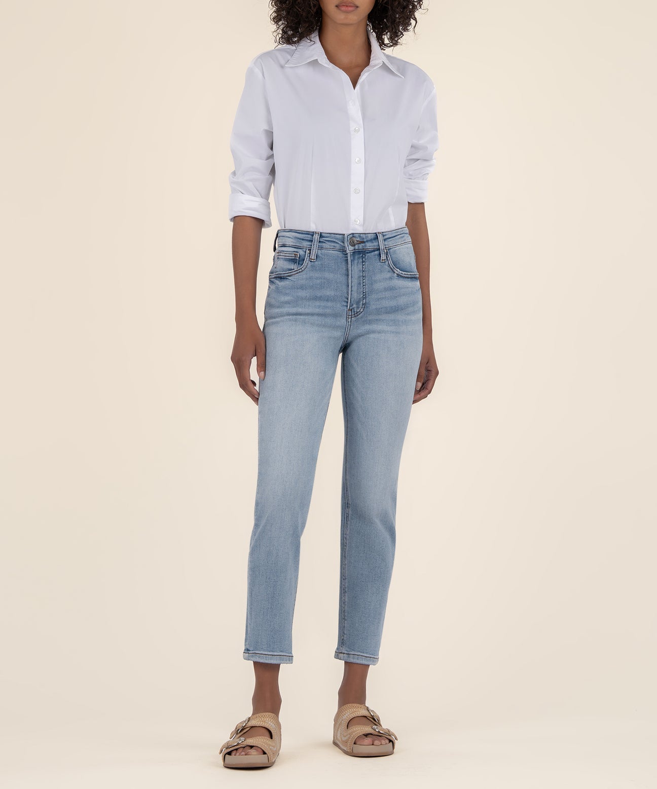 Kut Rachel High Rise Mom Jean | Mature
