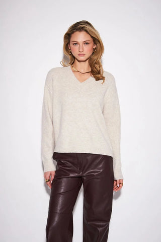 John + Jenn Charlie Sweater | Oat