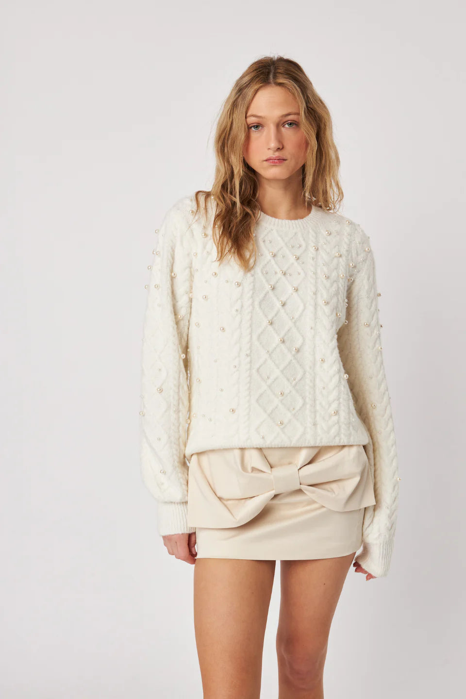 John & Jenn Sweater | Pearl