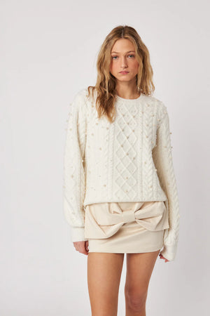 John & Jenn Sweater | Pearl