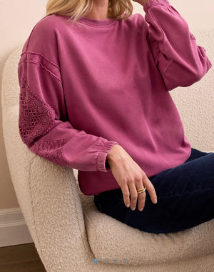 Tribal Crew Neck Top | Roseberry