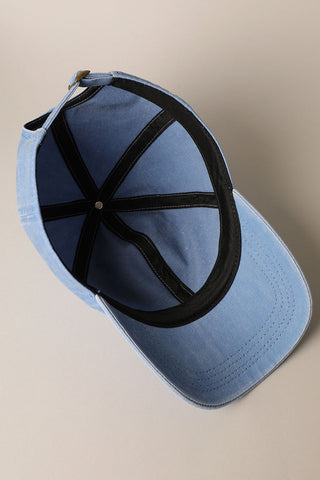 Fashion City Mama Lettering Baseball Cap | Pink + Blue