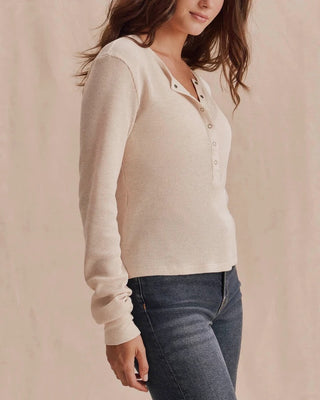 Splendid Henley Crop | Eucalyptus + Shell