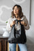 Risa Knot Tote Bag | Black