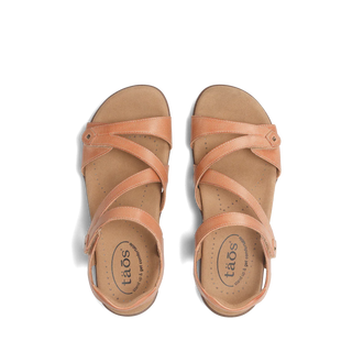 Taos Big Time Sandal | Natural, Black + Red