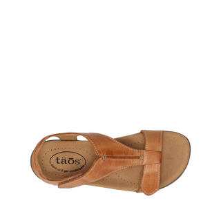Taos The Show Sandal | Caramel, Chambray + Black