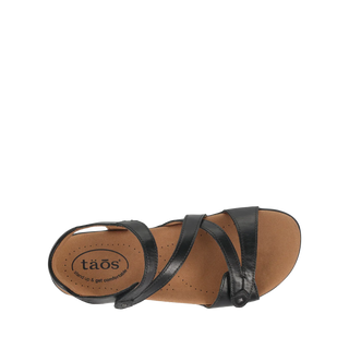 Taos Big Time Sandal | Natural, Black + Red
