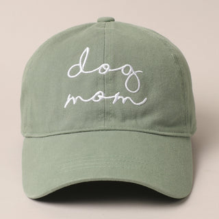 Dog Mom Baseball Cap | Sage