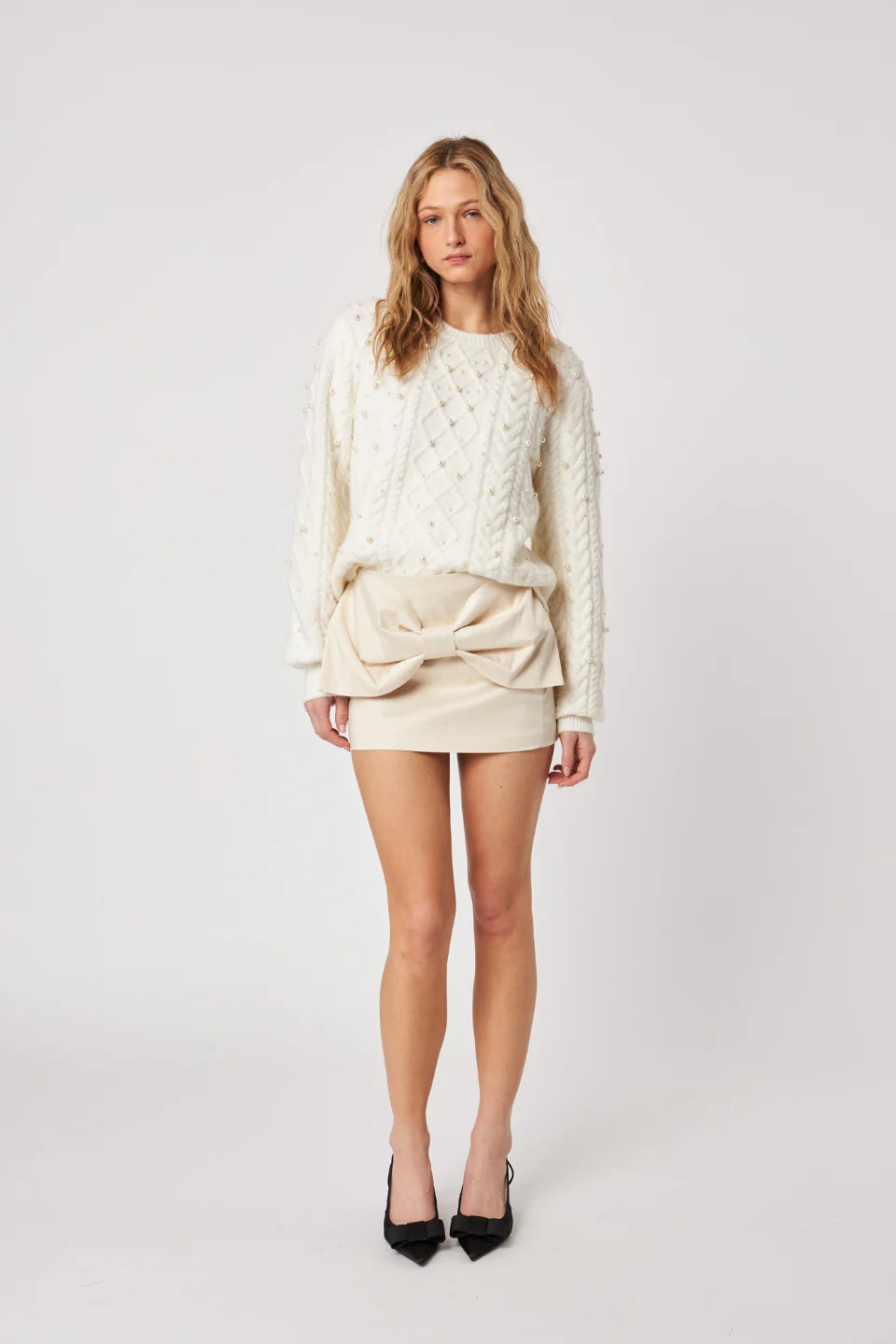 John & Jenn Sweater | Pearl