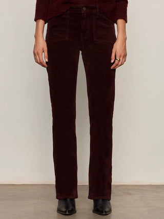 Sanctuary Velveteen Brook Bootcut | Crimson