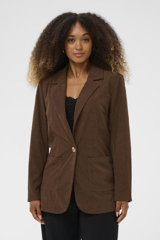 Cream Corduroy Blazer | Cobblestone & Sorrel Horse