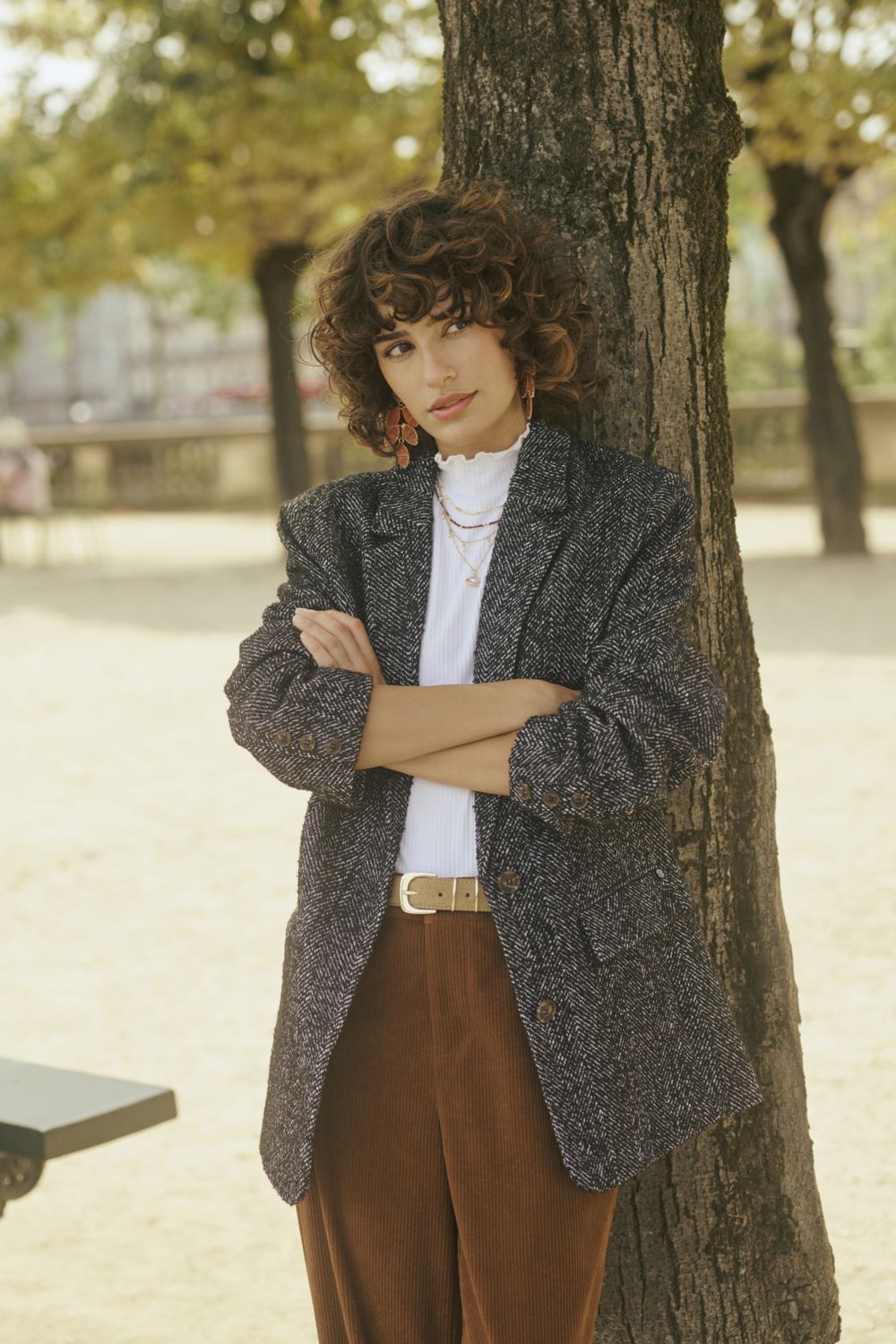 Cream Kanna Corduroy Pant | Cobblestone & Sorrel Horse