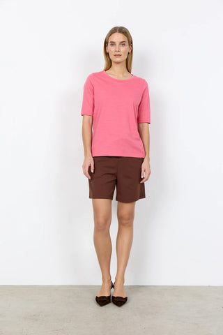 Soya Concept BABETTE 47 T-Shirt | Navy, Off White + Rose