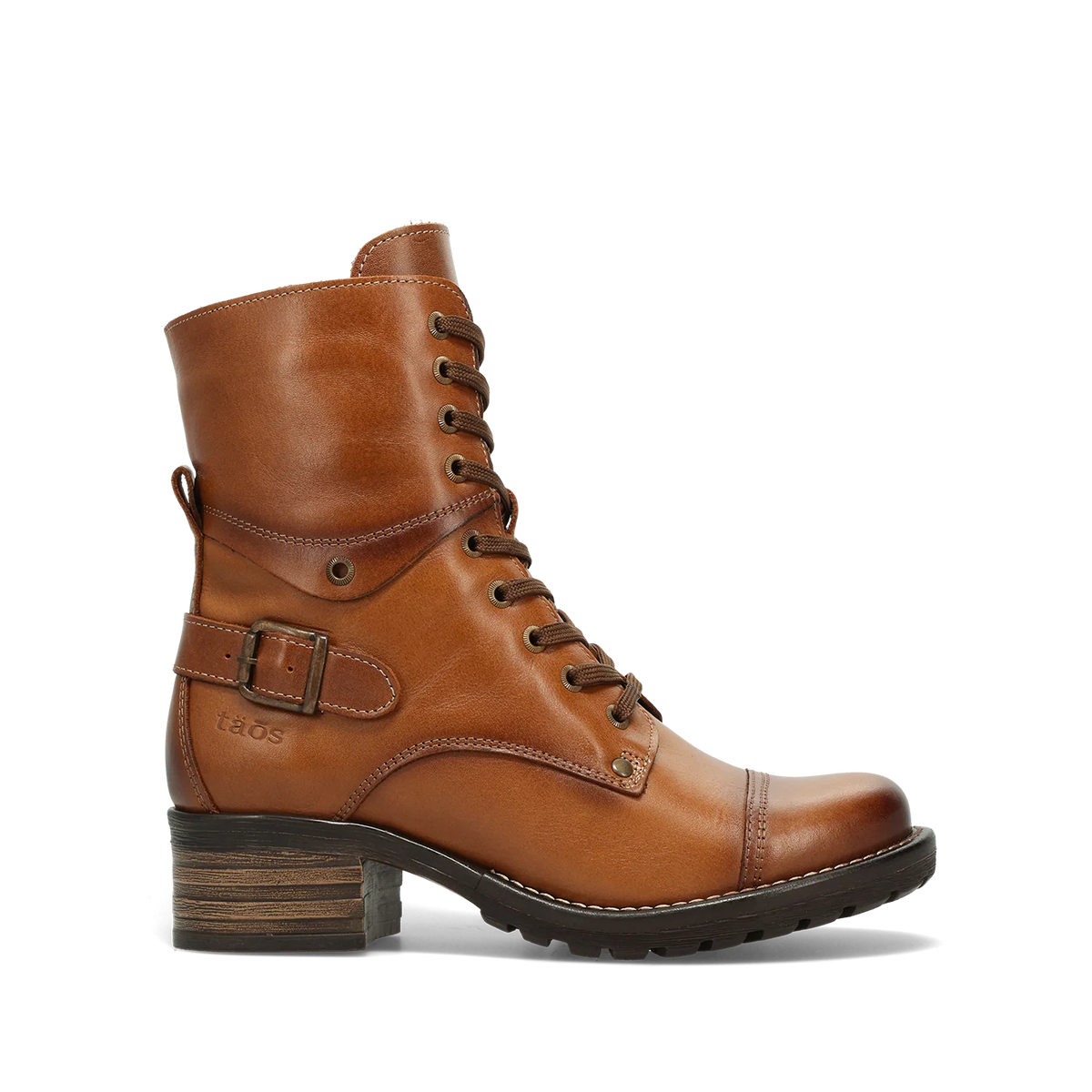 Taos Crave Leather Boots | Tan + Teal