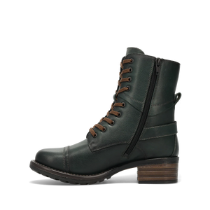 Taos Crave Leather Boots | Tan + Teal