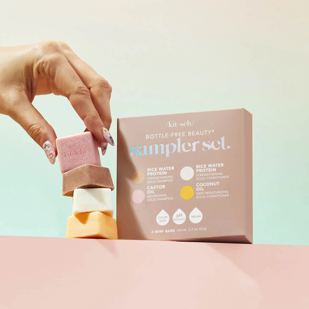 Kitsch Bottle-Free Beauty 4pc Sampler Set