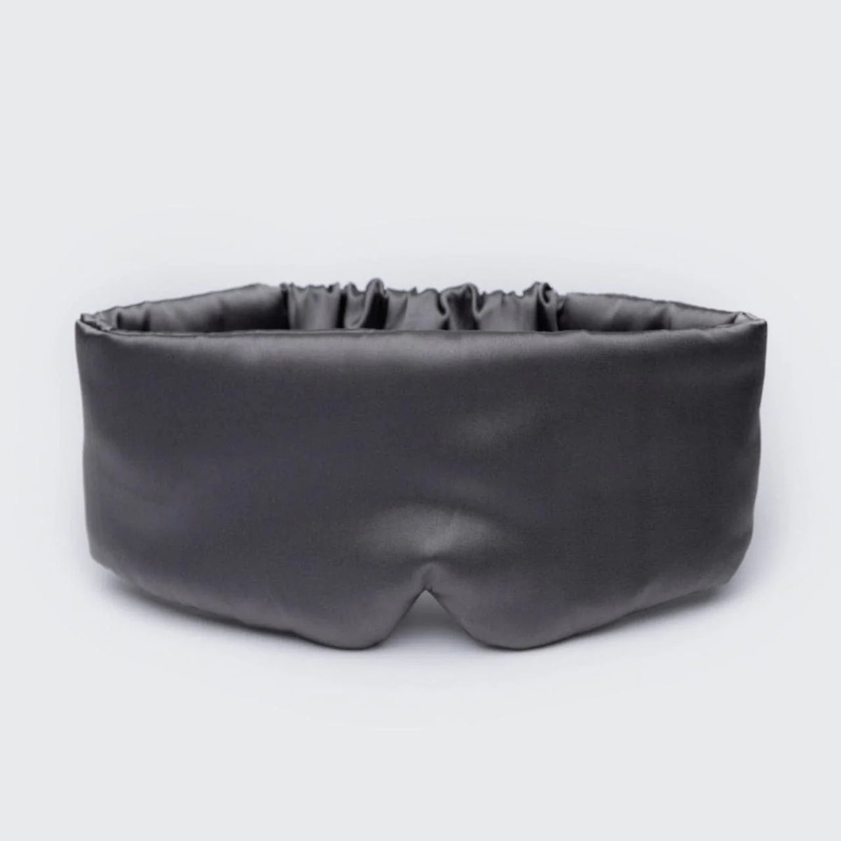 Kitsch Charcoal Satin Pillow Eye Mask