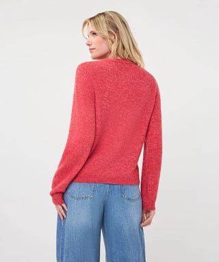 Esqualo Cardigan | Raspberry
