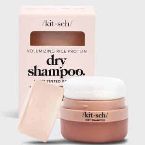 Kitsch Light Volumizing Rice Protein Dry Shampoo with Puff