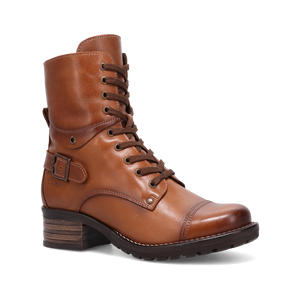 Taos Crave Leather Boots | Tan + Teal