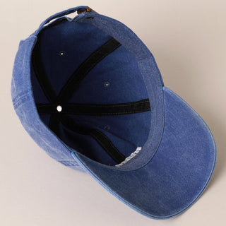 Mama Baseball Hat | Blue + Black