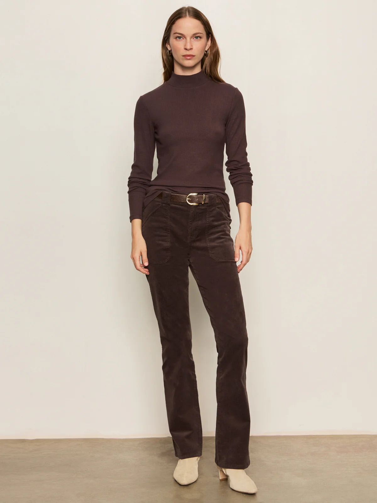 Sanctuary Mock Essential Long Sleeve | Semi Sweet