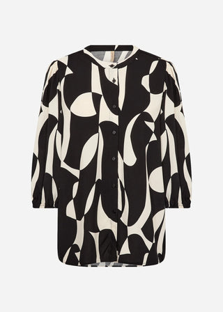 Soya Concept CHANISE 1 Blouse | Black-White
