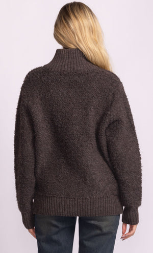 Pink Martini Dolly Sweater | Dark Grey