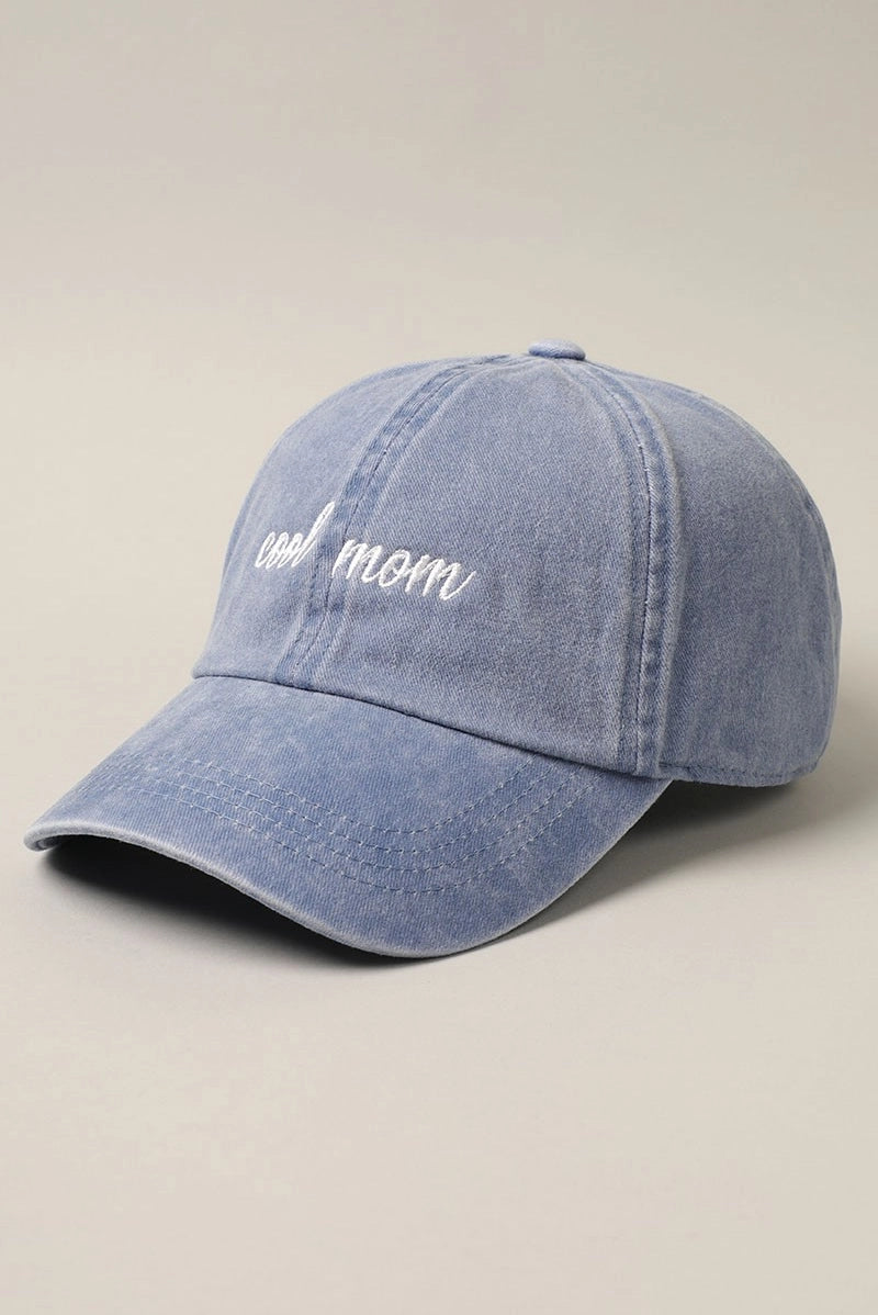 Cool Mom Baseball Cap | Blue, White, Black