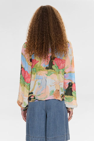 Numph Nushailyn Top | Airy Blue