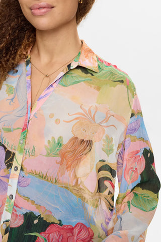 Numph Nushailyn Top | Airy Blue