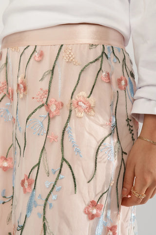 Numph Nucoralina Skirt | Pink
