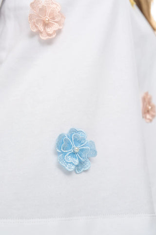 Numph Nufleura T-Shirt | Sky