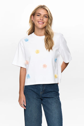 Numph Nufleura T-Shirt | Sky