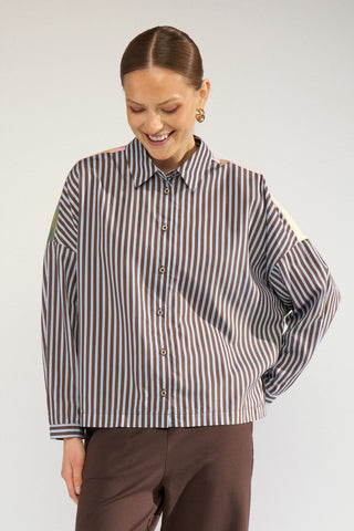 Numph Nuhighland Shirt | Green