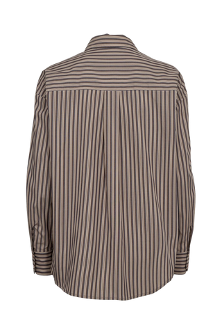 Numph Nukacey Shirt | Deep Taupe