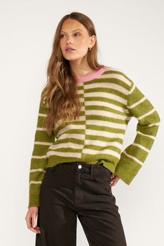 Numph Nuriette Pullover | Green