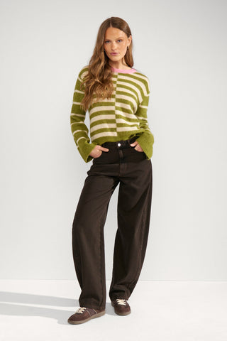 Numph Nuriette Pullover | Green