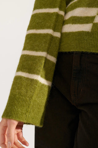 Numph Nuriette Pullover | Green